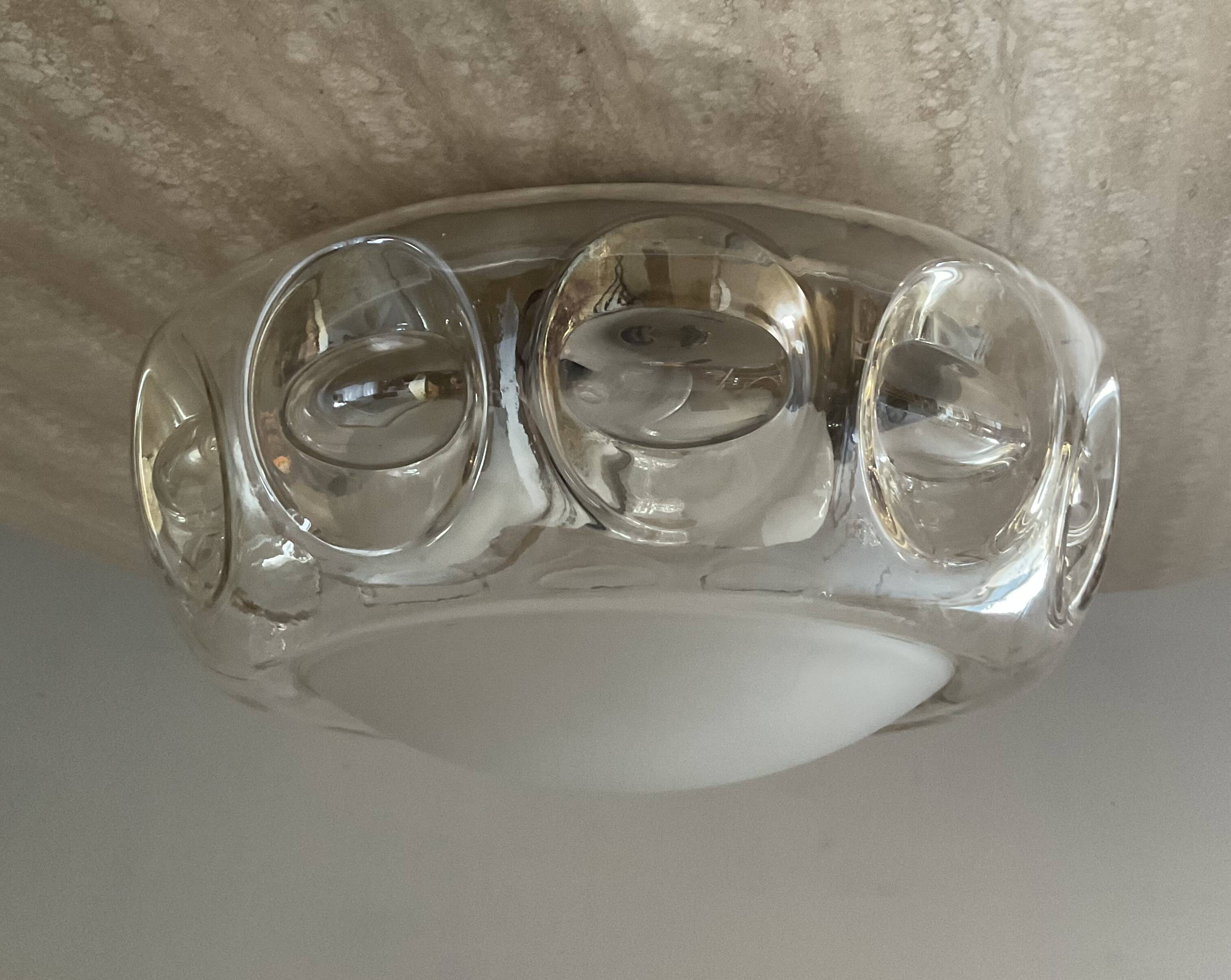 Helena Tynell attribution ceiling lamp from the 70s