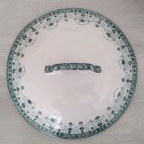 Vegetable soup tureen Old earthenware Saint Amand and Hamage Model Marceau