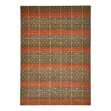 Kilim décoratif tribal contemporain 308 cm x 434 cm