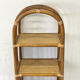 Vintage rattan shelf