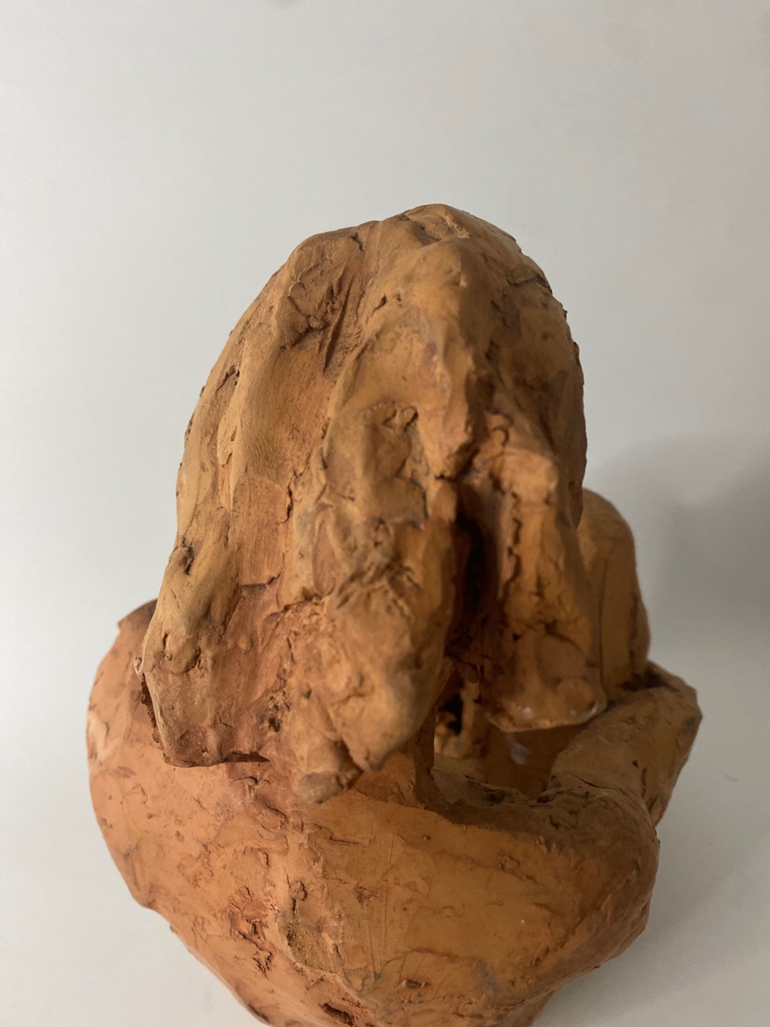Femme nue - Sculpture en terre céramique