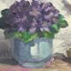 Nature morte aux bouquet de fleurs et livre