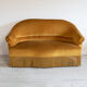 Gold toad bench