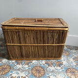 Rattan chest