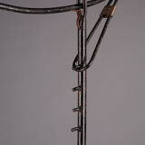 Old wrought iron lamppost