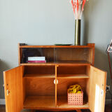 Bahut with compass feet