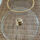 Vintage Hollywood Regency style catchall tray