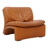 Leather armchair Selene by Adalberto Caraceni for B&T, 1970s