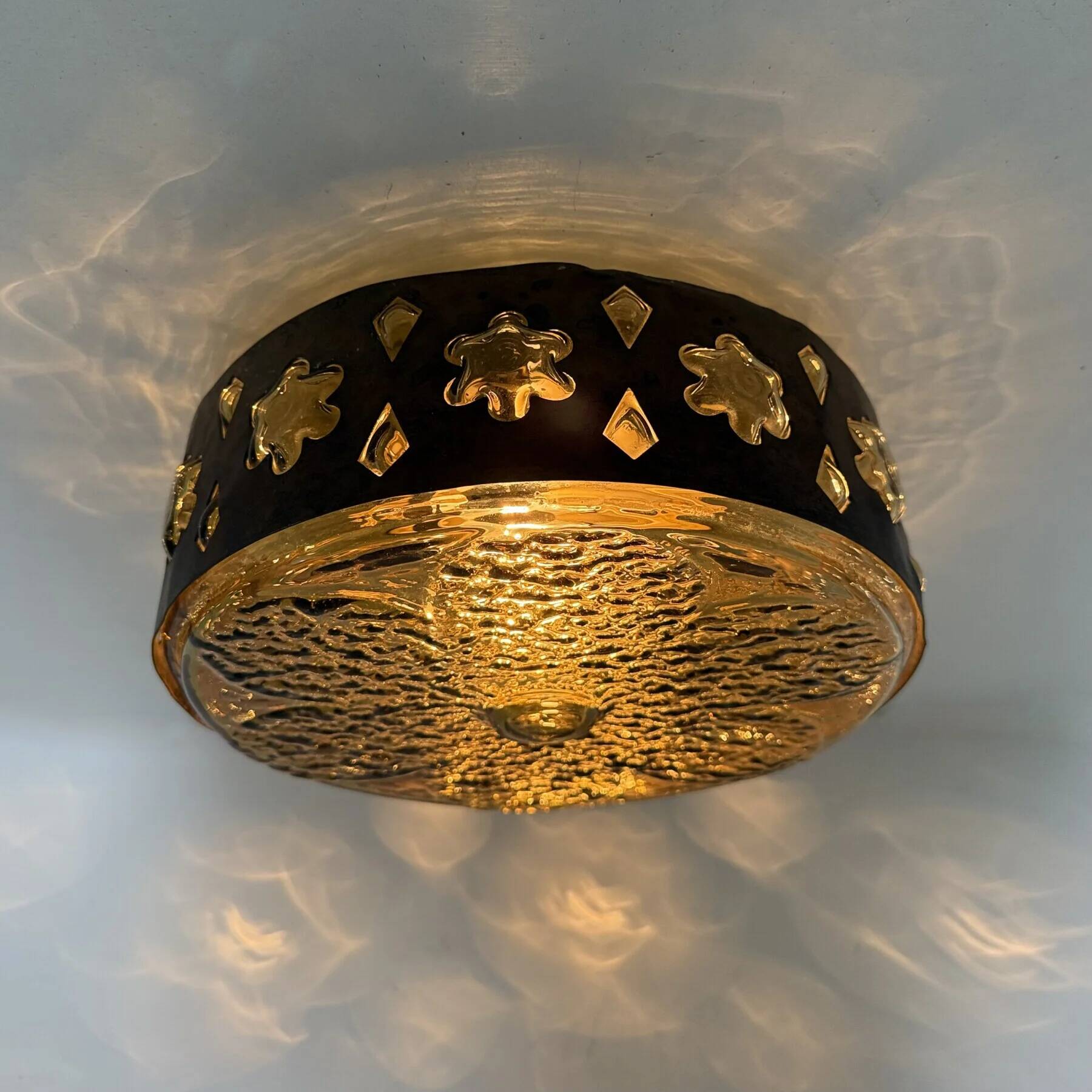 Mid-century design Nanny Still for Peil & Putzler flush mount, 1970s