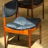 Extendable dining room table and chairs (by Kristian Solmer Vedel)