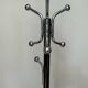 Chrome metal coat rack