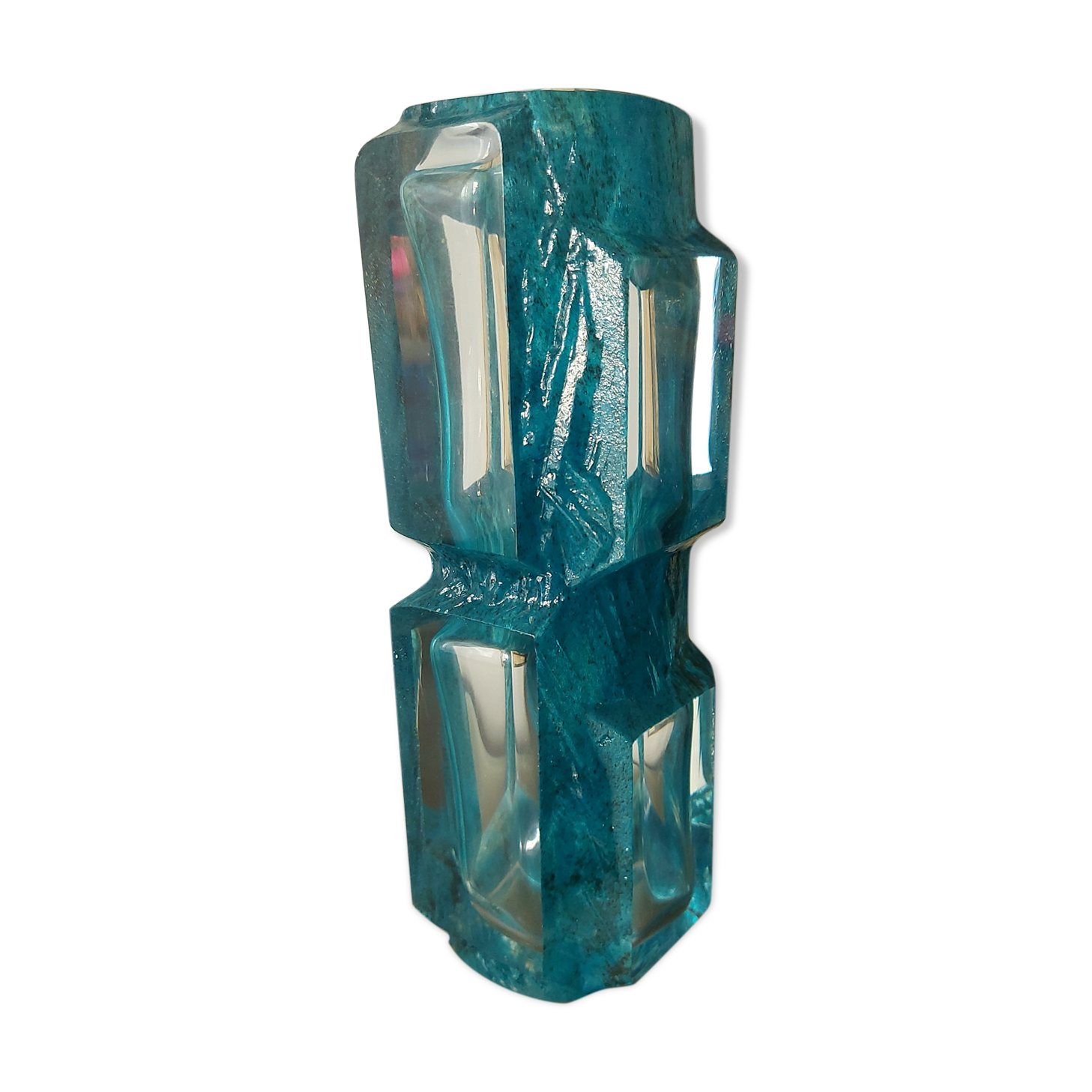 Daum vase Argos model by César Baldaccini, 70s