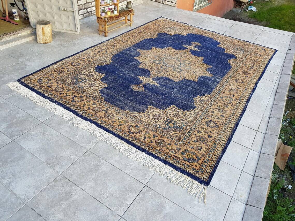 Tapis de salon Oushak grande taille sku 1072