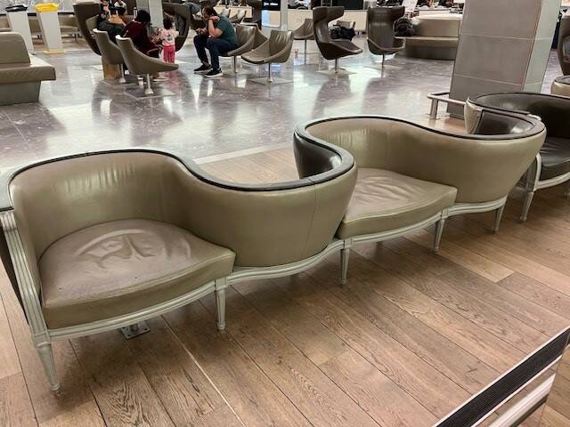 Banquette conversation - ensemble de 4 places assises
