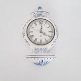 Wall clock jaz fontic porcelain 1970