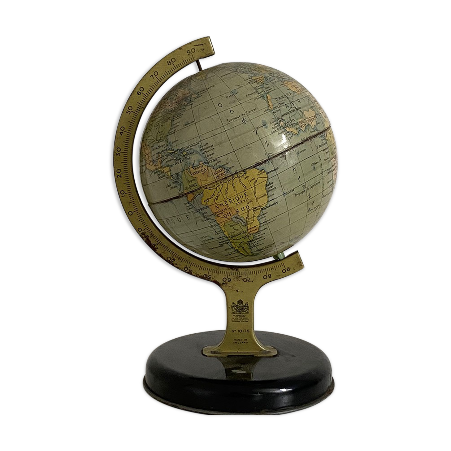 Metallic globe 50's