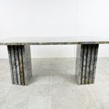 Vintage granite dining table, 1970s