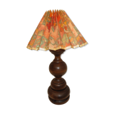 Table lamp, walnut foot