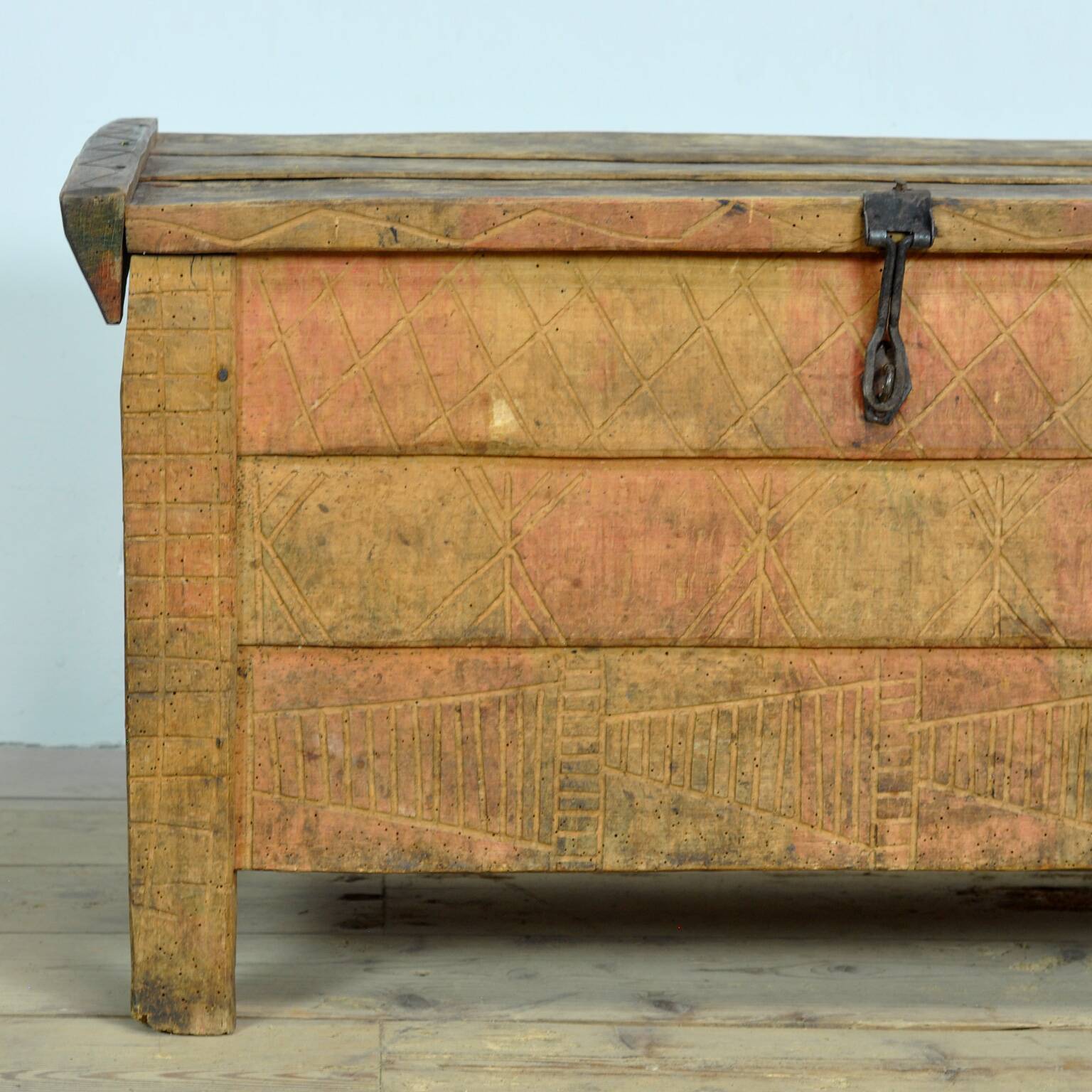 Shepherd's chest, 1850s