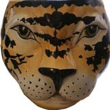 Pot cover in ceramic