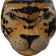Pot cover in ceramic