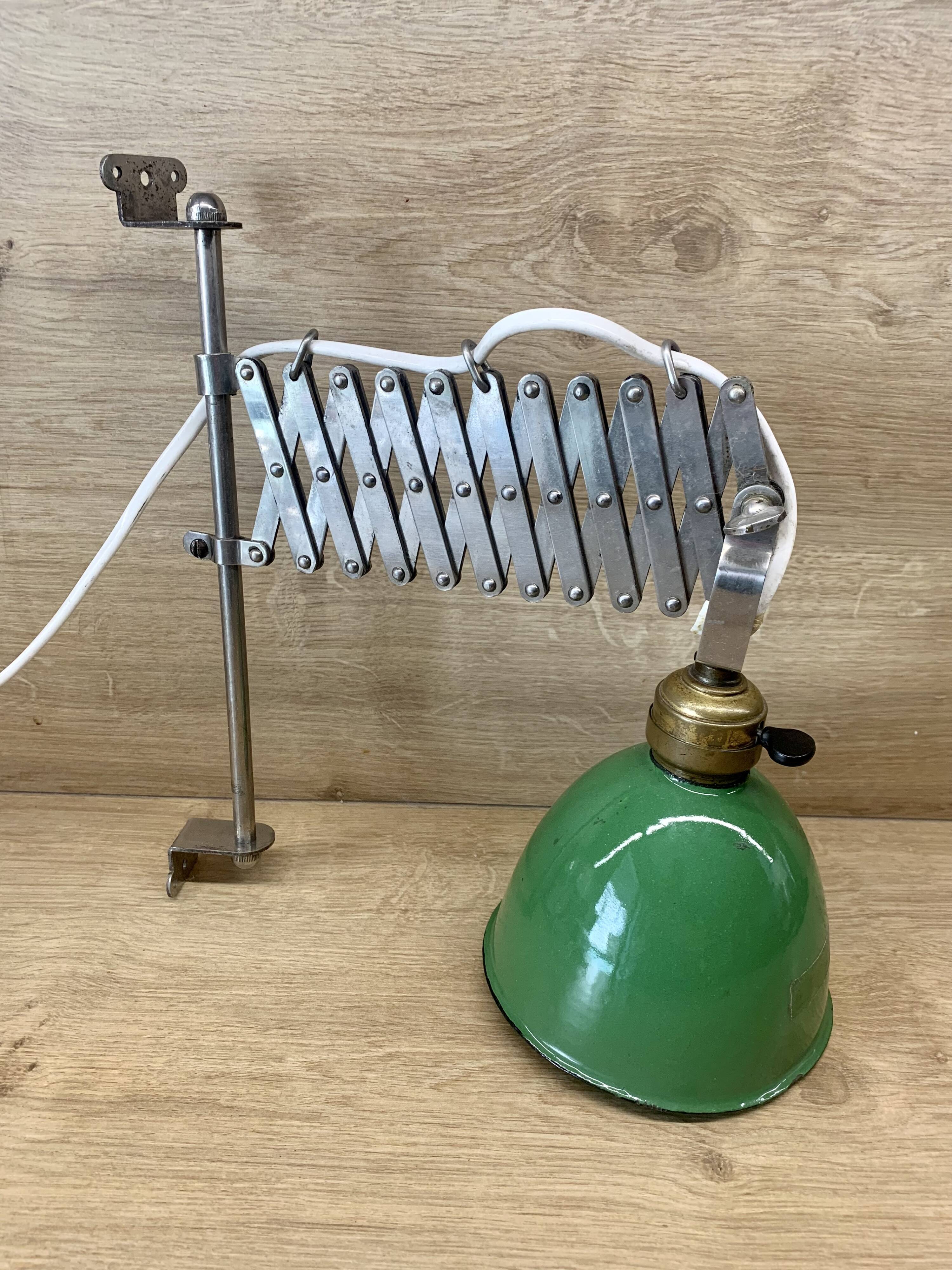 Scissor wall lamp, 1960s