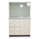 Metal cabinet, cupboard, medical cabinet, Baisch, 1960s vintage, drawers