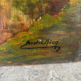 Landscape signed André Rica