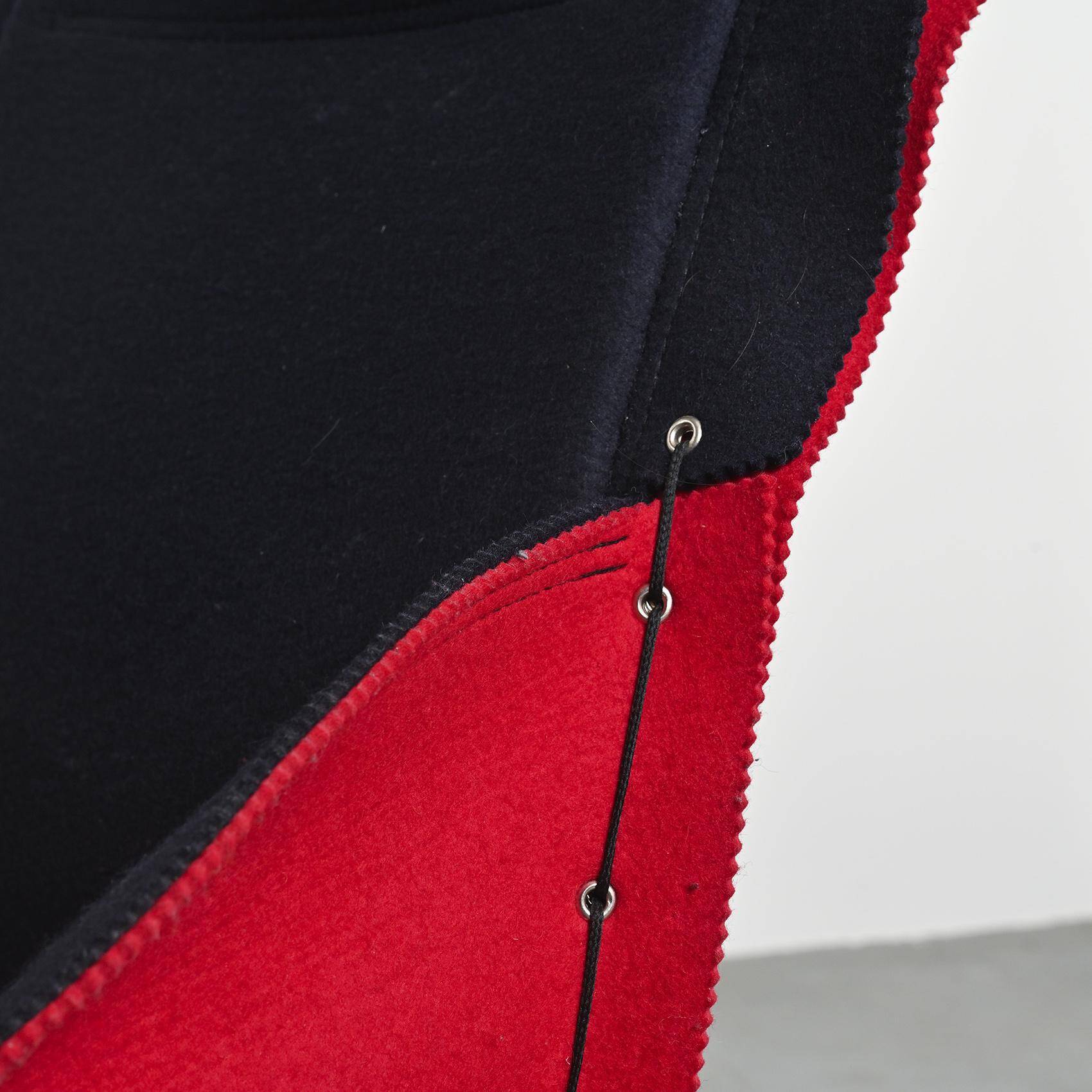 Filzka armchair by Borek Sipek for Scarabas, Netherlands, circa 1990