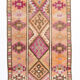 3x9 vintage runner rug, 81x267cm