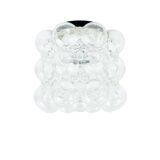 Mid-Century Space Age Bubble Glass Ceiling Lamp by H. Tynell, Germany, 60s