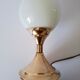 Vintage tulip base brass lamp