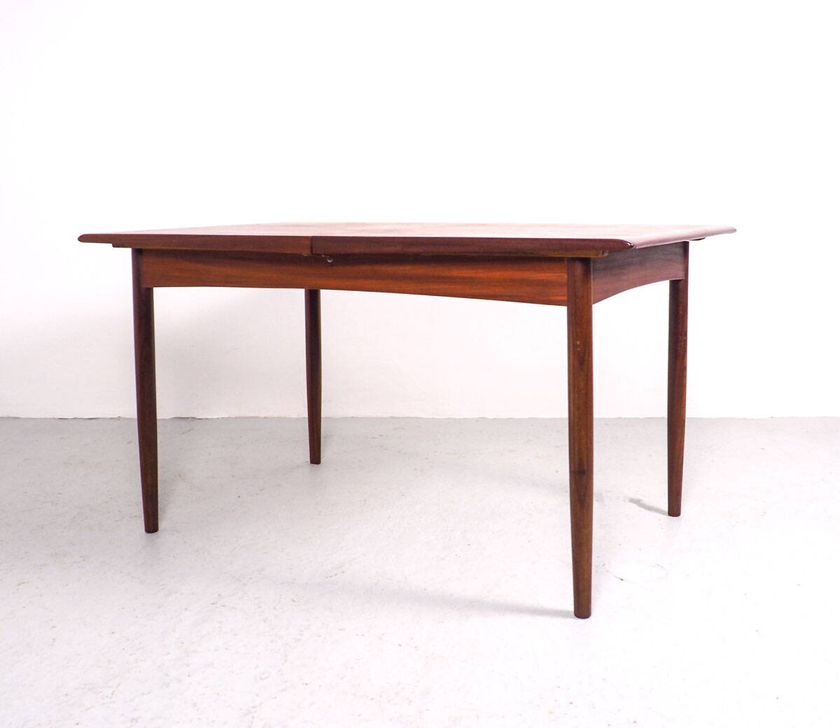 Vintage Teak Extendable Dining Table, 1960s