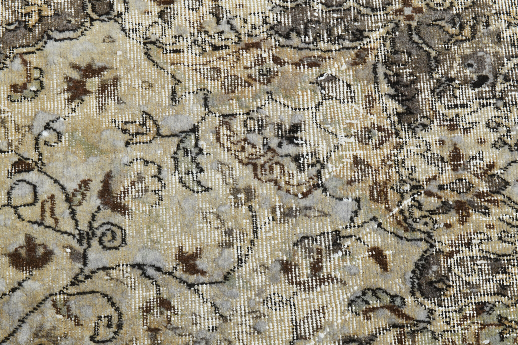 7x9 old antique anatolian turkish rug 289x206cm