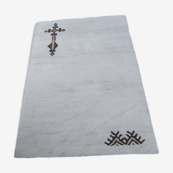 Tapis berbère en laine tissé main - 180x124cm