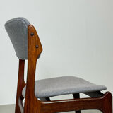 Danish mid-century palisander dining chair model 49 by erik buch for o.d. mobler, 1960s
