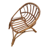 Children's wicker armchair