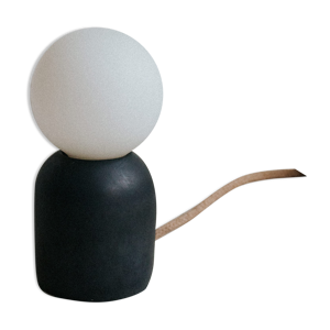 Lampe à poser Andrée noir Zuri