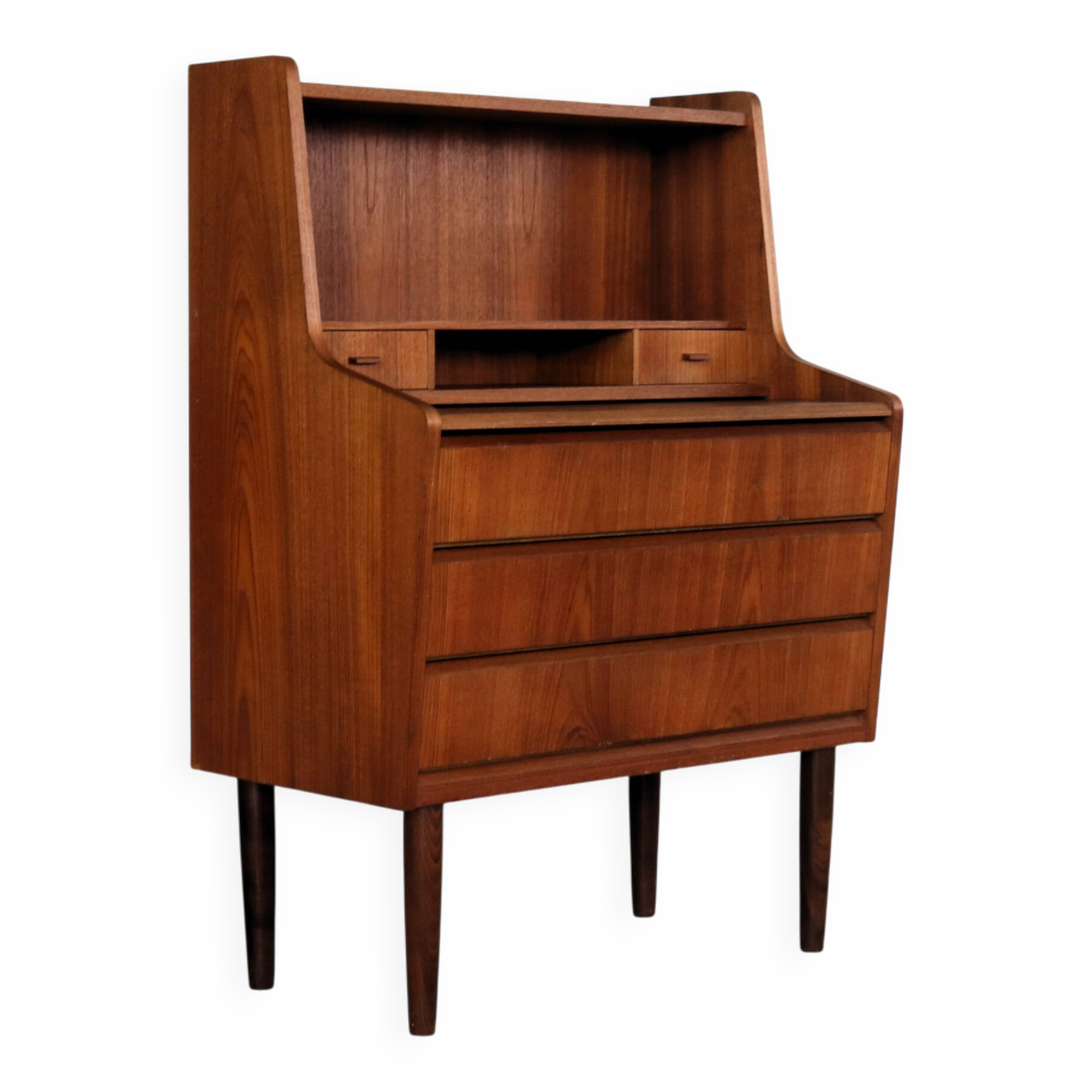 secrétaire vintage | teck | années 1960 | danois