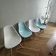 Lot de 4 chaises de Charles & Ray Eames pour Herman Miller