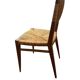 1950s modernist straw chair