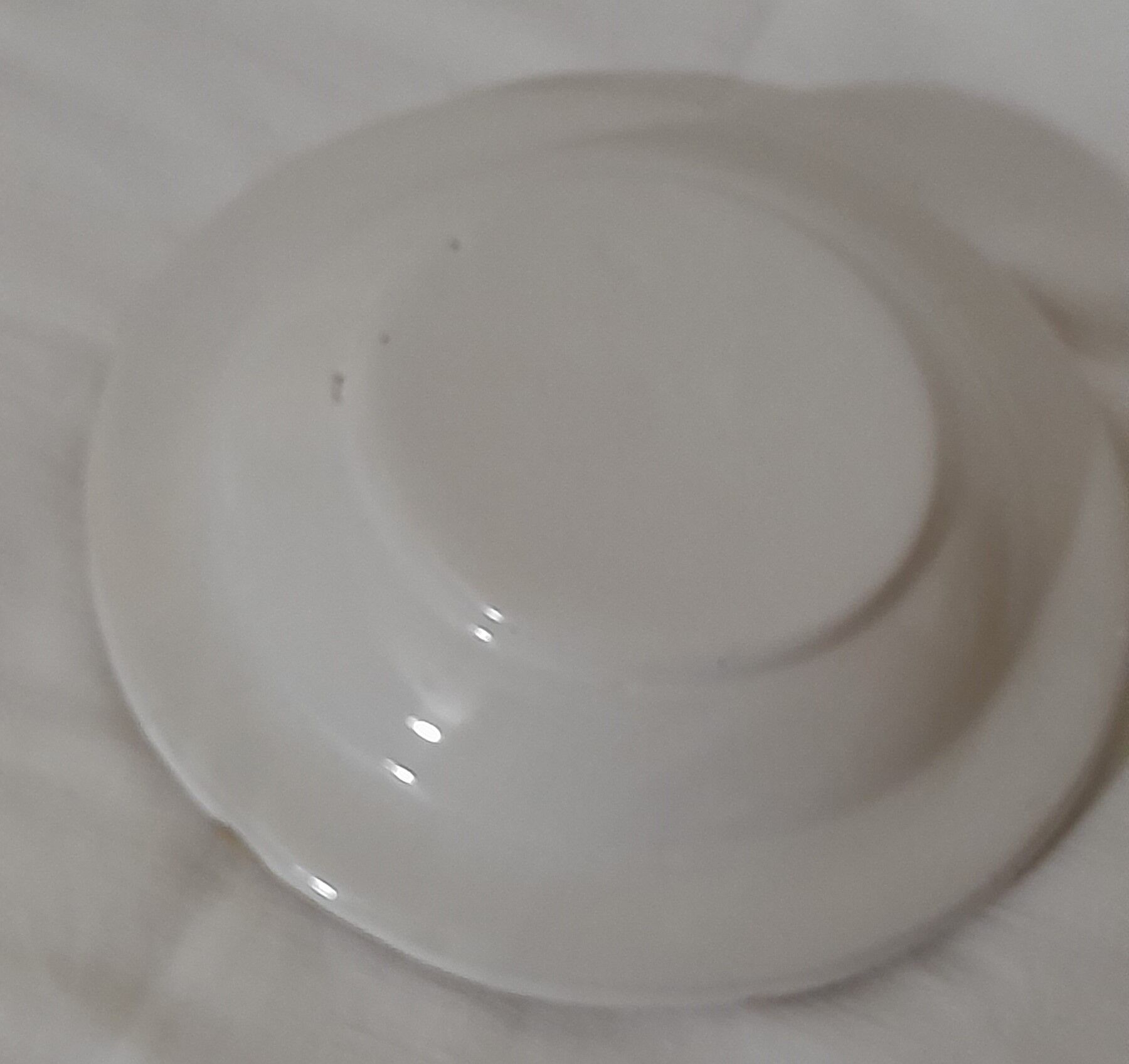 Vinaigrier engrès émaillé blanc  H 26 cm 3 L