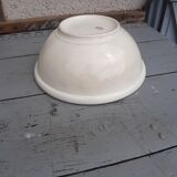 White salad bowl sarreguemines