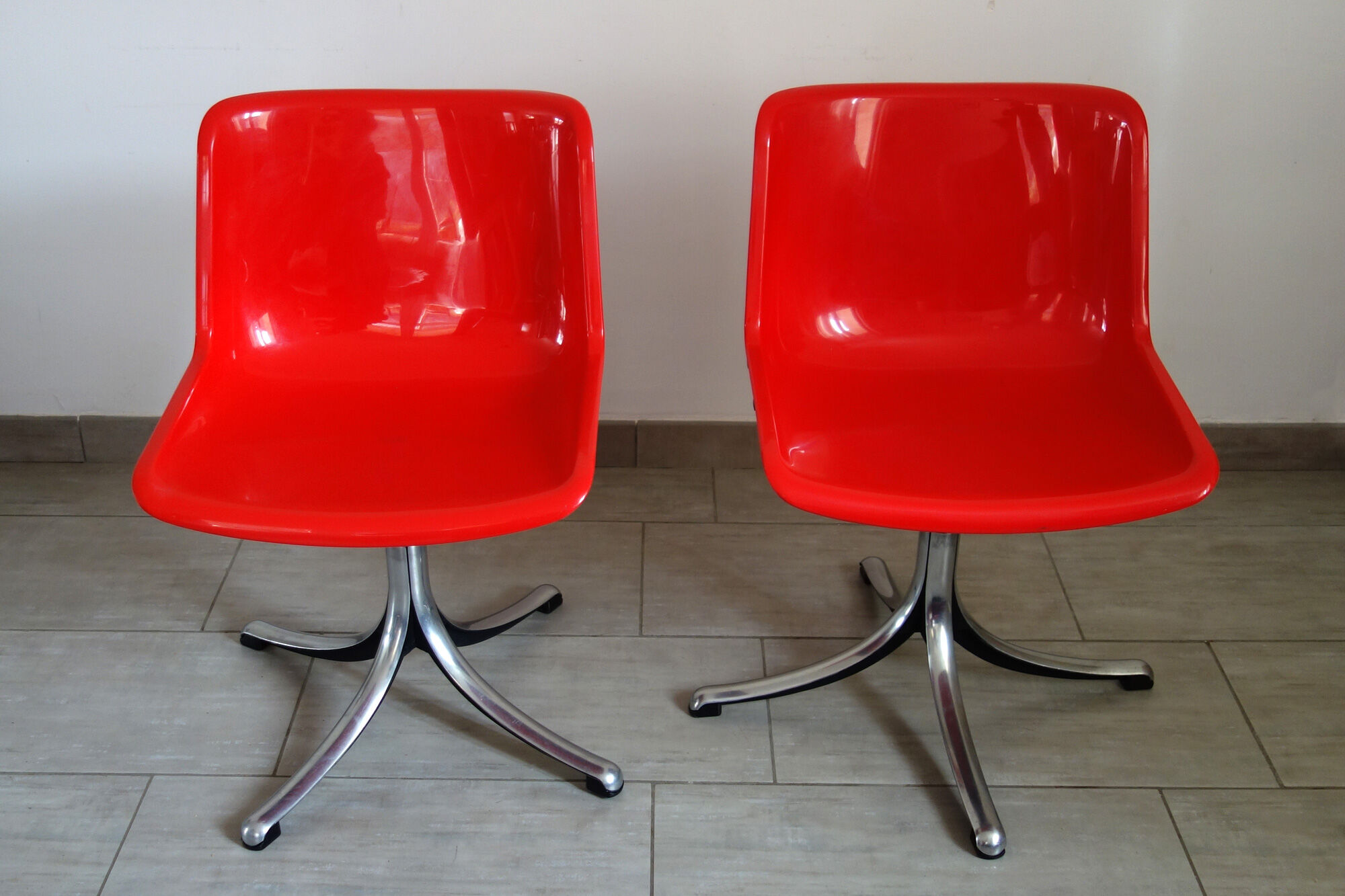 Paire de chaises Modus par Osvaldo Borsani pour Tecno, 1974