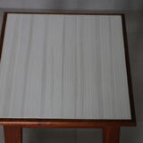 Tabouret hêtre et formica 610mm