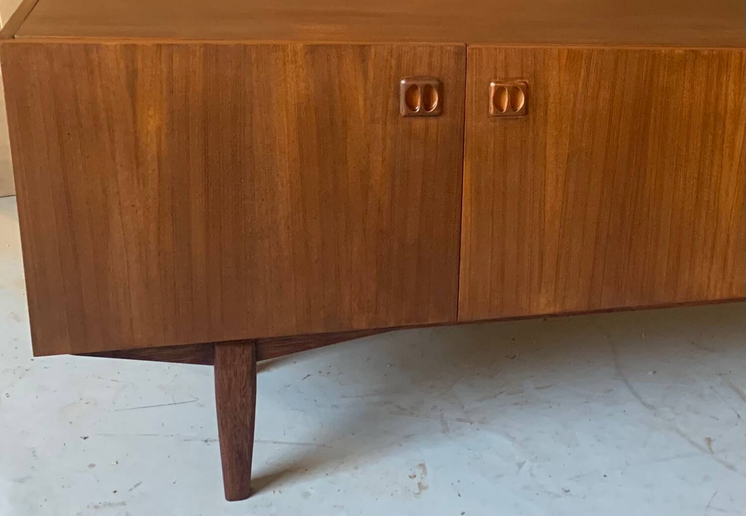 Vintage Scandinavian teak sideboard
