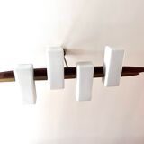 Lustre Lunel laiton et palissandre
