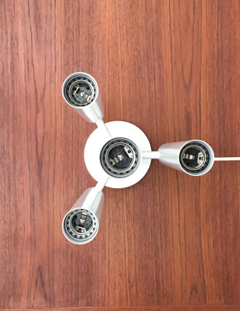 Swiss mid-century table lamp by Temde, 1960s.