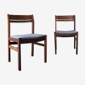Pair of Scandinavian chairs 1970
