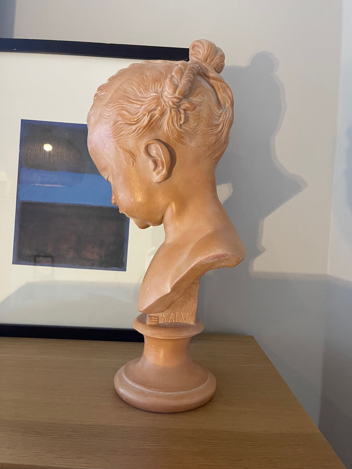 Bust of a little girl